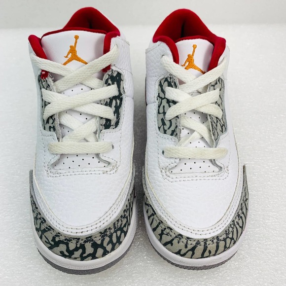 NIKE 832033-126 Jordan 3 Retro Sneaker - Little Kids 9C - Picture 2 of 11